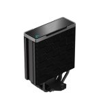 DeepCool AK400 Zero Dark Fan CPU Cooler, Universal Socket, High Performance 120mm Silent Hydro Bearing PWM Black Fan, 1850RPM, 4 Heat Pipes, Unique Matrix Fin Design, All Black, Intel LGA 1700 Bracket Included - Image 7