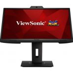 Viewsonic VG2440V 23 Inch Full HD IPS Monitor, Widescreen, 60Hz, 5ms, VGA, HDMI, DisplayPort, Speakers, Webcam & Micrphone, Height Adjustable - Image 2