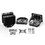 be quiet! Dark Rock Elite CPU Cooler, Universal Socket, 2 x Silent Wings Fans, 2000RPM, 7 x Heat Pipes, 280W TDP, ARGB & Speed Switch - Image 2