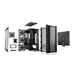 be quiet! Shadow Base 800 FX ARGB Black Mid Tower Chassis, Addressable RGB LEDs, 4x 140mm Fans, mITX/mATX/ATX/EATX - Image 4