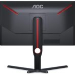 AOC 25G3ZM/BK 25 Inch Gaming Monitor, 1920x1080 HDMI, Display Port, 1ms, 240Hz, Freesync, Height Adjustable, Tilt, Swivel, Black & Red - Image 3