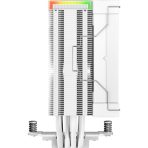 DeepCool AK400 Digital CPU Cooler, White, 1x 120mm Fan, Single Tower, ARGB, 4x Direct Touch Copper Heatpipes, Intel/AMD - Image 3