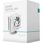 DeepCool AK400 Digital CPU Cooler, White, 1x 120mm Fan, Single Tower, ARGB, 4x Direct Touch Copper Heatpipes, Intel/AMD - Image 7