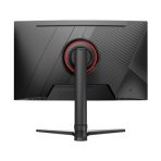 piXL CM27C7 27 Inch Curved Monitor, 165Hz, 1ms, Frameless, Freesync / G-Sync, Full HD, HDMI, Display Port, USB, Black with RGB Lighting, VESA Mount, Height Adjustable - Image 3
