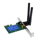 Prevo 300mbps N300 PCI Express Wireless Adapter with Additional Low Profile Bracket - Image 2