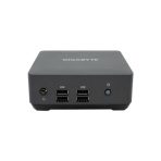 Gigabyte BRIX (GB-BRI7H-1355) Barebone Kit, Intel Core i7-1355U 5.0GHz 10 Core CPU, 2 x DDR4 SO-DIMM Slots, 1 x M.2 2280 Slot, 1x 2.5" SATA Slot, Wi-Fi 6 & Bluetooth 5.2 - Image 2