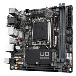 Gigabyte H610I DDR4 Ultra Durable Intel 1700 Socket Motherboard, Mini-ITX, 2x DDR4 Slots, 1x M.2 Socket, GbE LAN, 1x D-Sub / 2x DisplayPorts / 1x HDMI Port - Image 4
