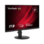 Viewsonic VA2708-HDJ 27 Inch IPS Monitor, Full HD, 100Hz, 5ms, VGA, HDMI, Display Port, Height Adjust, Pivot, Swivel, Int PSU, VESA - Image 2