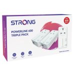 Strong POWERL600TRIUKV2 AV600 Passthrough Powerline Kit Triple Pack (3 Pack) - Image 2