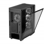 DeepCool CC560 ARGB V2 Case, Gaming, Black, Mid Tower, 1 x USB 3.0 / 1 x USB 2.0, Tempered Glass Side Window Panel, Abundant Airflow Performance, Addressable RGB LED Fans, ATX, Micro ATX, Mini-ITX - Image 7