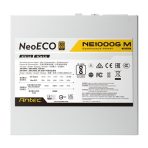 Antec NE1000G M, White, PCIe 5.0 Ready, Fully Modular, 80PLUS Gold, Single Rail, 83A, 120mm FDB Fan, ATX3.0 PSU - Image 7