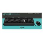 Logitech K540e Advanced Combo Wireless Keyboard and 3 Button Ambidextrous Scroll Mouse Unified Nano USB - Image 3