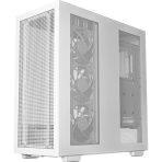 DeepCool Morpheus Case, Gaming, White, Full Tower, 4 x USB 3.0 / 1 x USB Type-C, Tempered Glass Side Window Panel, 1x 420mm ARGB side fan, Mini-ITX / M-ATX / ATX / E-ATX - Image 3
