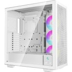 DeepCool Morpheus Case, Gaming, White, Full Tower, 4 x USB 3.0 / 1 x USB Type-C, Tempered Glass Side Window Panel, 1x 420mm ARGB side fan, Mini-ITX / M-ATX / ATX / E-ATX - Image 7