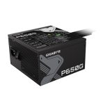 GIGABYTE P650G 650W PSU, 120mm Silent Hydraulic Bearing Fan, 80 PLUS Gold, Non Modular, UK Plug, 100% Japanese Capacitors, Single +12V Rail - Image 2