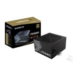 GIGABYTE P650G 650W PSU, 120mm Silent Hydraulic Bearing Fan, 80 PLUS Gold, Non Modular, UK Plug, 100% Japanese Capacitors, Single +12V Rail - Image 6