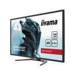 iiyama G-Master G4380UHSU-B1 Red Eagle 43 Inch 4K Gaming Monitor, Black, VA panel, 144hz, 0.4ms, FreeSync, HDMI, DisplayPort, USB Hub, Int PSU, Speakers, VESA - Image 4