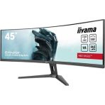 iiyama G-Master Red Eagle 44.5 Inch DQHD UltraWide Curved Gaming Monitor, VA, 165Hz, 0.8ms, Freesync, HDMI, Displayport, USB-C Hub, KVM Switch, Dock, Speakers, Height Adjust, VESA - Image 3