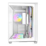 ANTEC Constellation C5 White ARGB Case, 270' Full-View Tempered Glass, Dual Chamber, Support Back-Connect Motherboards, 7 x ARGB PWM Fans With Built-In Fan Controller, ATX, Micro-ATX, ITX - Image 3