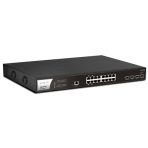 DrayTek VSPQ2200XB-K VigorSwitch PQ2200xb 16 Port 2.5 GbE POE+ Managed Layer 2+ Switch with 4x POE++ Ports and 4x 10GbE SFP+ Ports - Image 3