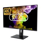 piXL CM28F10 28 Inch 4K Monitor, LED Widescreen, 2160p, 5ms Response Time, 60Hz Refresh, HDMI / Display Port, 16.7 Million Colour Support, VESA Mount, Black Finish, 3 Year Warranty - Image 2