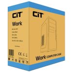 CiT Work Micro-ATX PC Case with USB 3.0, HD Audio, and Efficient Cooling. Compact Steel Design for Home and Office Builds - Image 8