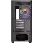 Antec C7 ARGB Mid Tower Tempered Glass PC Gaming Case - Black, 3x 120mm & 1x 140mm ARGB Fans, USB 3.2 Gen2, EATX/ATX/mATX/mITX Support - Image 6