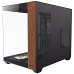 Antec CX800 Wood ARGB Mid-Tower PC Case with 3-Sided Tempered Glass Panoramic View, 9 Fan Positions, USB-C & USB-A - Image 4