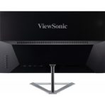 Viewsonic VX2776-SMH 27 Inch IPS Frameless Monitor, Full HD, 100Hz, 4ms, VGA, 2xHDMI, Int PSU, VESA, Chrome Stand, Speakers - Image 4