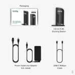 Plugable UD-ULTC4K Triple Monitor 4K 96W USB-C PD DisplayLink Certified Docking Station - Image 6