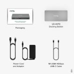 Plugable UD-4VPD USB 4 40Gbps Dual Monitor 100W USB-C PD 2.5GbE Docking Station - Image 6