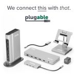 Plugable UD-4VPD USB 4 40Gbps Dual Monitor 100W USB-C PD 2.5GbE Docking Station - Image 7