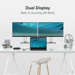 Plugable USBC-6950PDZ USB-C Dual HDMI 100W USB-C PD Docking Station - Image 3