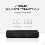 Plugable USBC-6950U USB-A/USB-C Dual HDMI/DisplayPort DisplayLink Certified Docking Station - Image 3