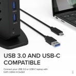Plugable UD-3900Z USB-A/USB-C Dual Monitor Universal DisplayLink Certified Docking Station - Image 4