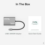 Plugable USBC-6950M Portable USB-C to Dual 4K DisplayLink Certified HDMI Adapter - Image 7
