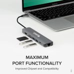 Plugable USBC-7IN1E Portable USB-C Ethernet Docking Station - Image 6