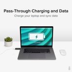 Plugable USBC-VAMETER3 Pass-Through USB-C VA Meter for High Power Devices - Image 5