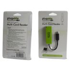 Plugable USBC-FLASH3 3 in 1 USB-C SD/MicroSD/MS Card Reader - Image 4