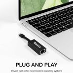Plugable USB-TE1000 USB-C to Gigabit Ethernet Adapter - Image 4
