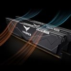 Team T-Force Vulcan FLBD532G6400HC40BDC01 32GB System Memory (2 x 16GB), DDR5 6400, 40-40-40-84, 1.35v, Black, Retail Boxed - Image 2