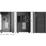 be-quiet! Light Base 900 FX, Black, Full Tower E-ATX Case, Massive ARGB LED Strip, Full Windowed Design, 4 Light Wings 140mm PWM fans included - Image 8