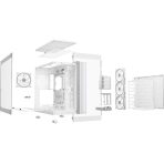 be-quiet! Light Base 900 FX, White, Full Tower E-ATX Case, Massive ARGB LED Strip, Full Windowed Design, 4 Light Wings 140mm PWM fans included - Image 5