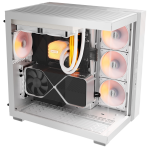 be-quiet! Light Base 600 LX, White, Midi-Tower ATX Case, Massive ARGB LED Strip, Full Windowed Design, 4x Light Wings LX 120mm PWM fans included - Image 7