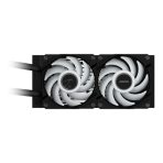 Gigabyte Aorus Waterforce II 240 Liquid AIO Cooler, 240mm Radiator with Dual 120mm ARGB Fans, 330* Rotatable Block, Intel LGA 1700 & AMD AM5 Compatible - Image 4