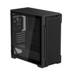 Gigabyte C102 GLASS Mid Tower PC Case - Black, Tempered Glass Side Panel, Optimized Airflow, Dual USB 3.0 Ports, Supports Liquid Cooling Up to 360mm - Image 2