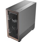 Antec Flux PRO Full Tower PC Case with Tempered Glass, Black/Wood, 6 Pre-Installed Fans, USB Type-C, E-ATX/ATX/mATX/mITX Compatibility - Image 6
