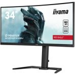 iiyama G-MASTER Red Eagle GCB3481WQSU-B1 34 inch Ultra-Wide Curved Gaming Monitor, 3440 x 1440, 0.3ms, HDMI, DisplayPort, USB Hub, Freesync, 180Hz, Speakers, Black, Internal PSU, Height Adjustable, VESA - Image 10