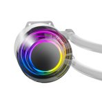 ANTEC Vortex 360 ARGB AiO Liquid CPU Cooler, White, Universal Socket, 360mm Radiator, PWM 2000RPM Fusion ARGB Cooling Fans, Addressable RGB LED Lighting with Suspended Spiral Pump Head Design - Image 7