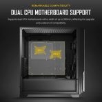 ANTEC P20CE Case, E-ATX Gaming, Black, Mid Tower, 2 x USB 3.0 / Type-C 3.2 Gen 2 x 1, E-ATX, ATX, Micro-ATX, ITX - Image 6